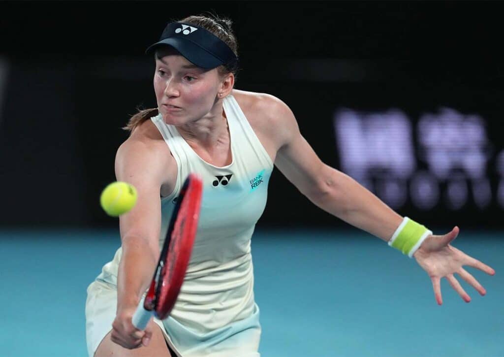 Sorgt Rybakina für ein spannendes Australian Open Finale der Damen? (© Associated Press / Alamy Stock Photo) Sabalenka Rybakina Tipp