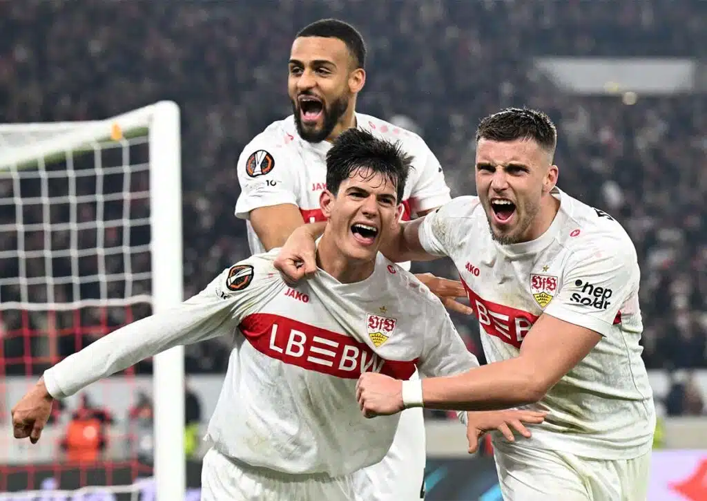 Jubelt der VfB und revanchiert sich für die Hinspielpleite gegen Freiburg? (© dpa picture alliance / Alamy Stock Photo) Stuttgart Freiburg Tipp