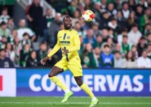 Nimmt Villarreal (im Bild: Nicolas Pepe) die erwarteten drei Punkte mit bei Levante? (© Cesar Ortiz Gonzalez / Alamy Stock Photo) Levante Villarreal Tipp