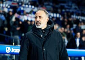 Führt Pellegrino Matarazzo (im Bild) Real Sociedad auch zum Sieg gegen Real Madrid? (© Aflo Co. Ltd. / Alamy Stock Photo) Real Madrid Real Sociedad Tipp