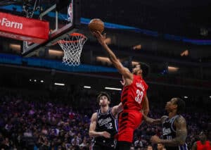 Scort Toumani Camara von den Trail Blazers gegen die Cavaliers wieder über seinem Punkteschnitt?