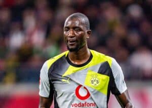 Dortmund (im Bild: Guirassy) will in der Bundesliga am 24. Spieltag trotz Außenseiter-Status einen Sieg einfahren! (© dpa picture alliance archive / Alamy Stock Photo) Bundesliga Außenseiter Tipps 24. Spieltag