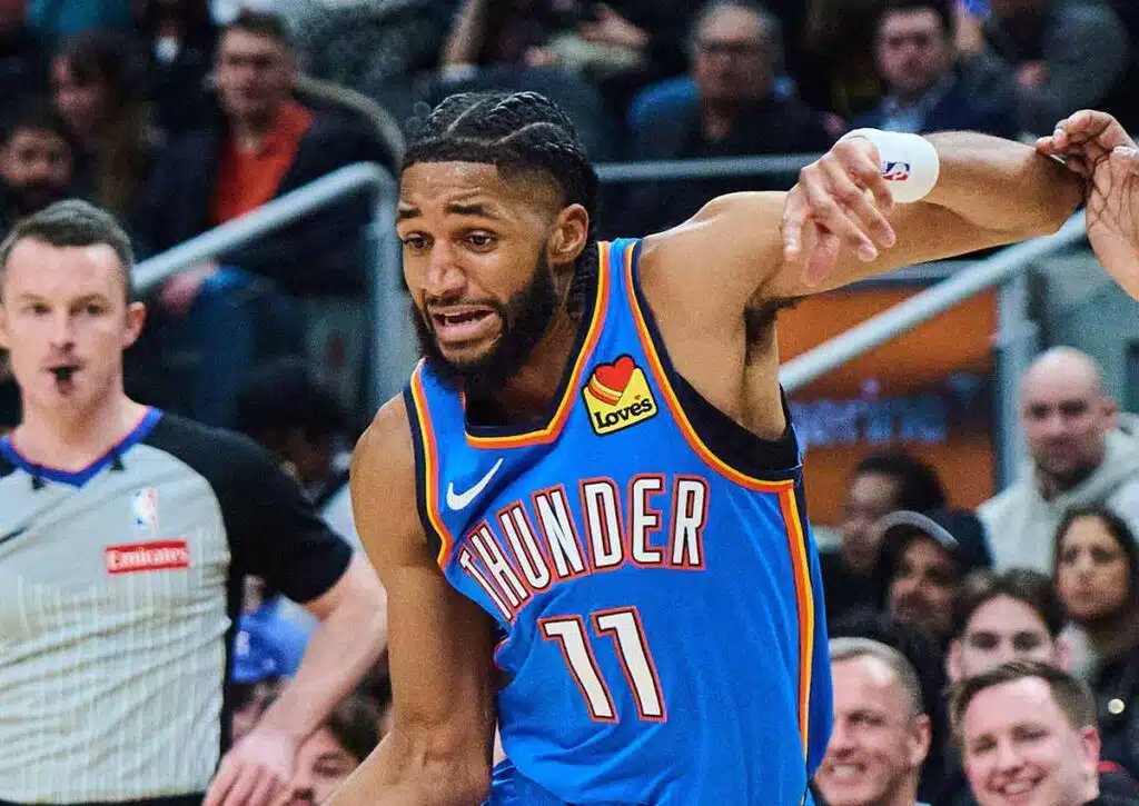 Wird Joe (im Bild) für Oklahoma City gegen die Denver Nuggets weiterhin den Erwartungen gerecht? (© Associated Press / Alamy Stock Photo) Oklahoma City Thunder Denver Nuggets Tipp