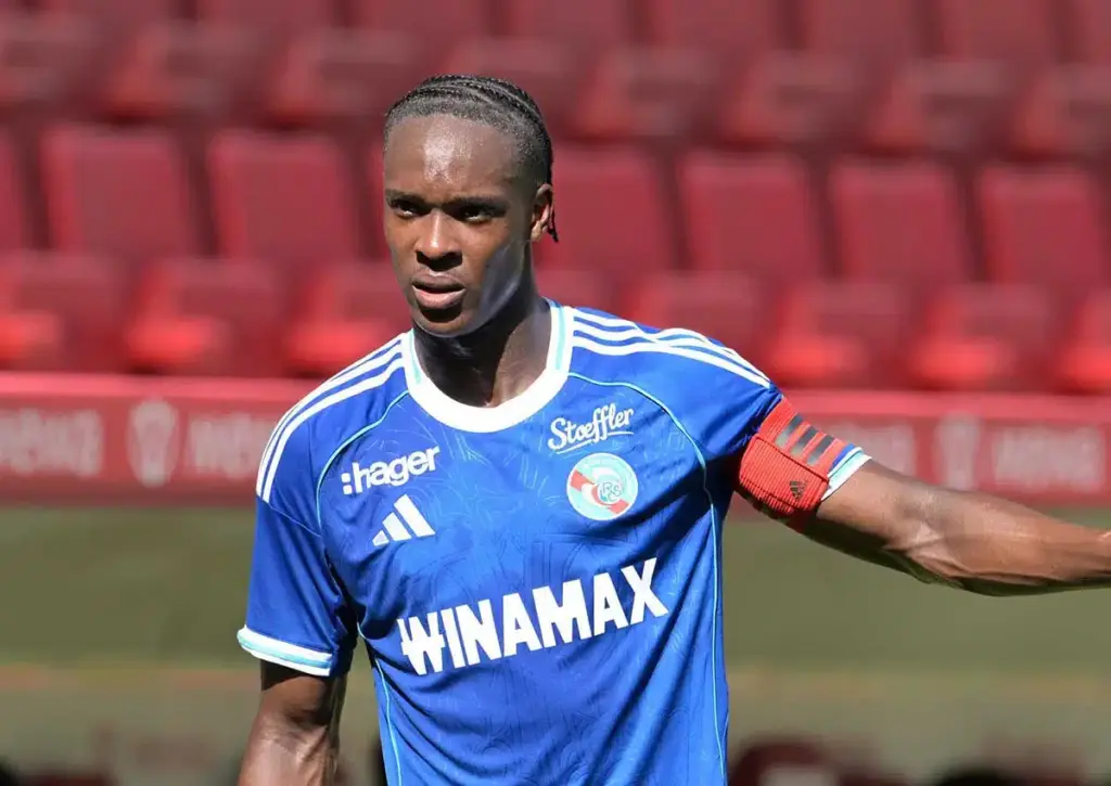 Gewinnt Straßburg (im Bild: Emanuel Emegha) auch das Rückspiel im ECL-Achtelfinale gegen Rijeka?