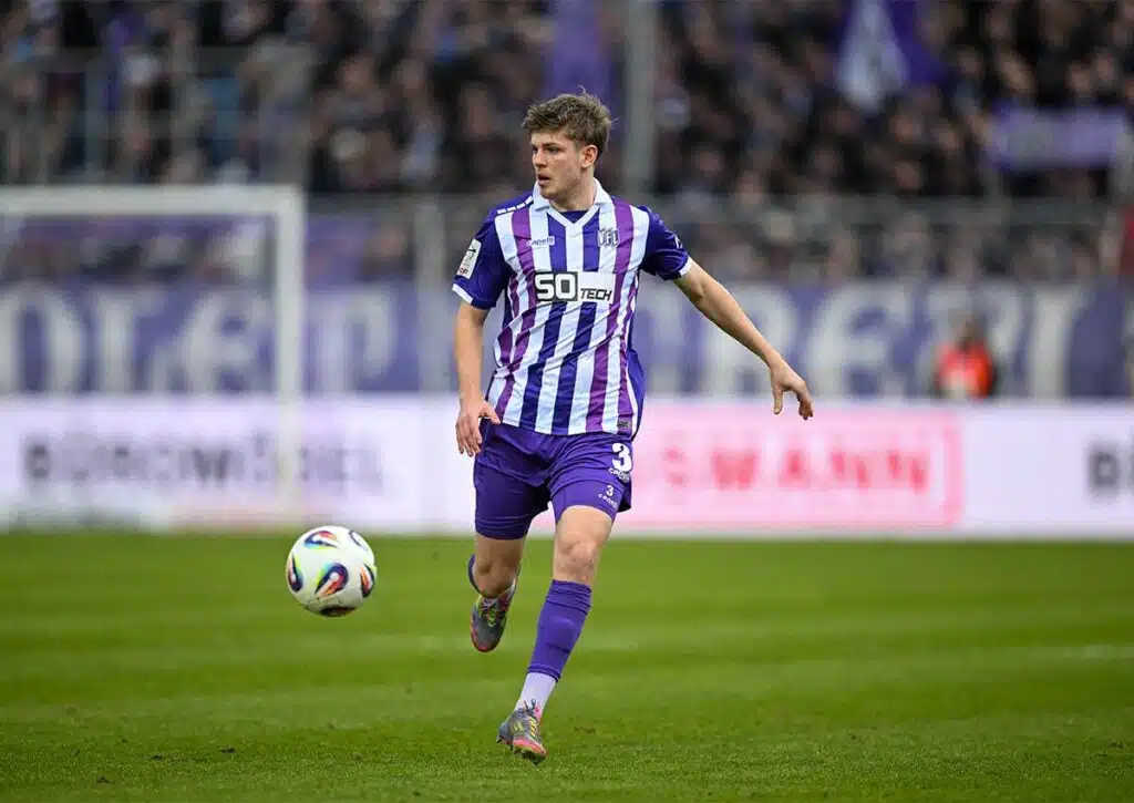 Lässt sich Osnabrück (im Bild: Frederik Christensen) auch von Viktoria Köln nicht stoppen? (© dpa picture alliance / Alamy Stock Photo) Osnabrück Viktoria Köln Tipp