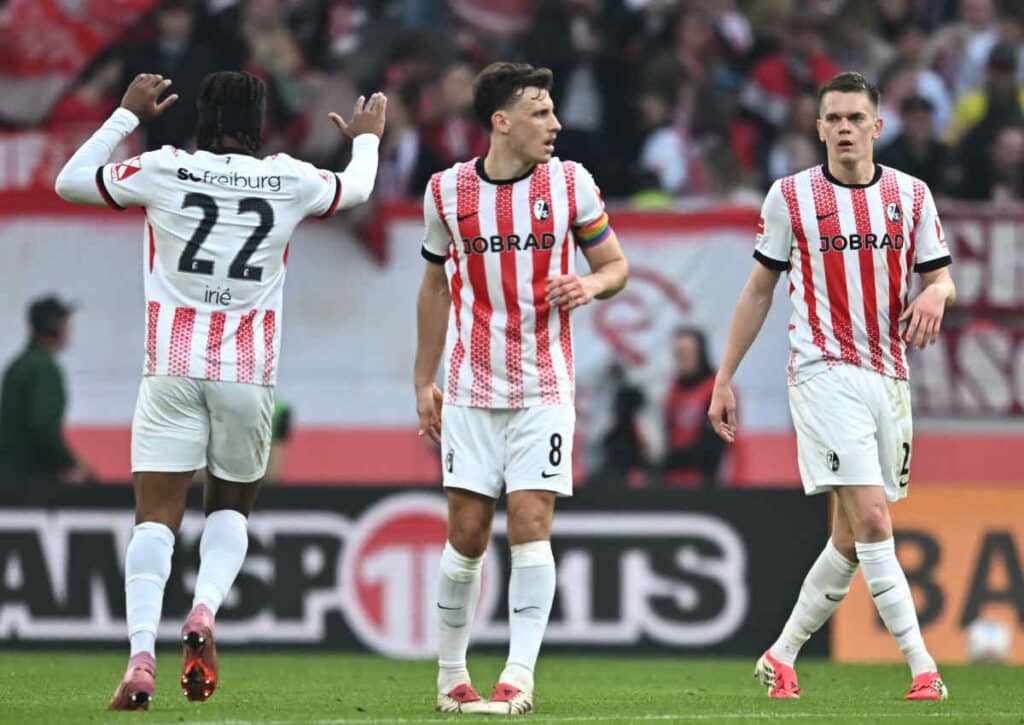 Erarbeitet sich Freiburg im Hinspiel in Genk eine gute Ausgangslage für das Rückspiel? (© dpa / Alamy Live News) Erarbeitet sich Freiburg im Hinspiel in Genk eine gute Ausgangslage für das Rückspiel?