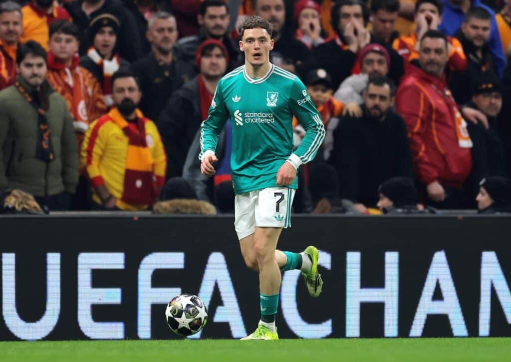 Fertigt Liverpool (im Bild Florian Wirtz) Tottenham an der heimischen Anfield Road deutlich ab? (© BSR Agency/Alamy Live News) Liverpool Tottenham Tipp