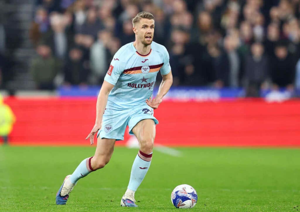 Macht Brentford (im Bild: Kristoffer Ajer) mit einem Heimsieg gegen Schlusslicht Wolverhampton den nächsten Schritt Richtung Europa?
