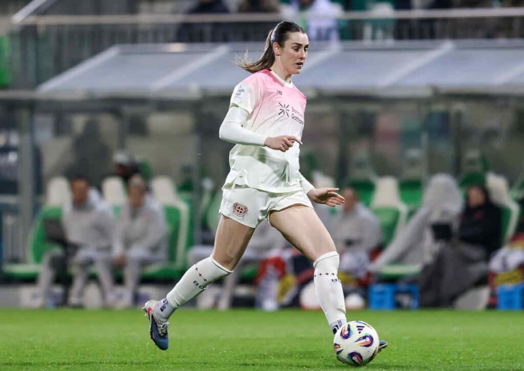 Gelingt den Leverkusen Frauen (im Bild: Selina Ostermeier) gegen den HSV die Revanche für das Pokal-Aus?