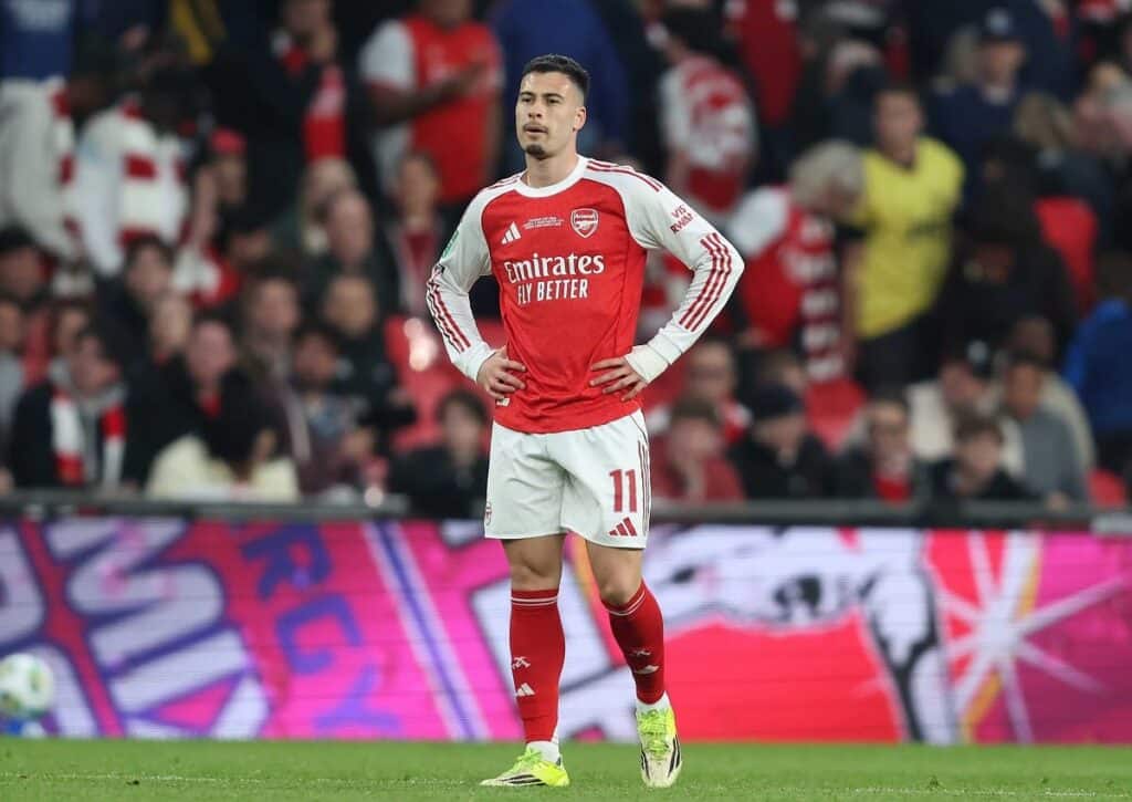 Kann Southampton den favorisierten Arsenal FC (im Bild: Gabriel Martinelli) ärgern? (© SPP Sport Press Photo. / Alamy Stock Photo) Southampton Arsenal Tipp
