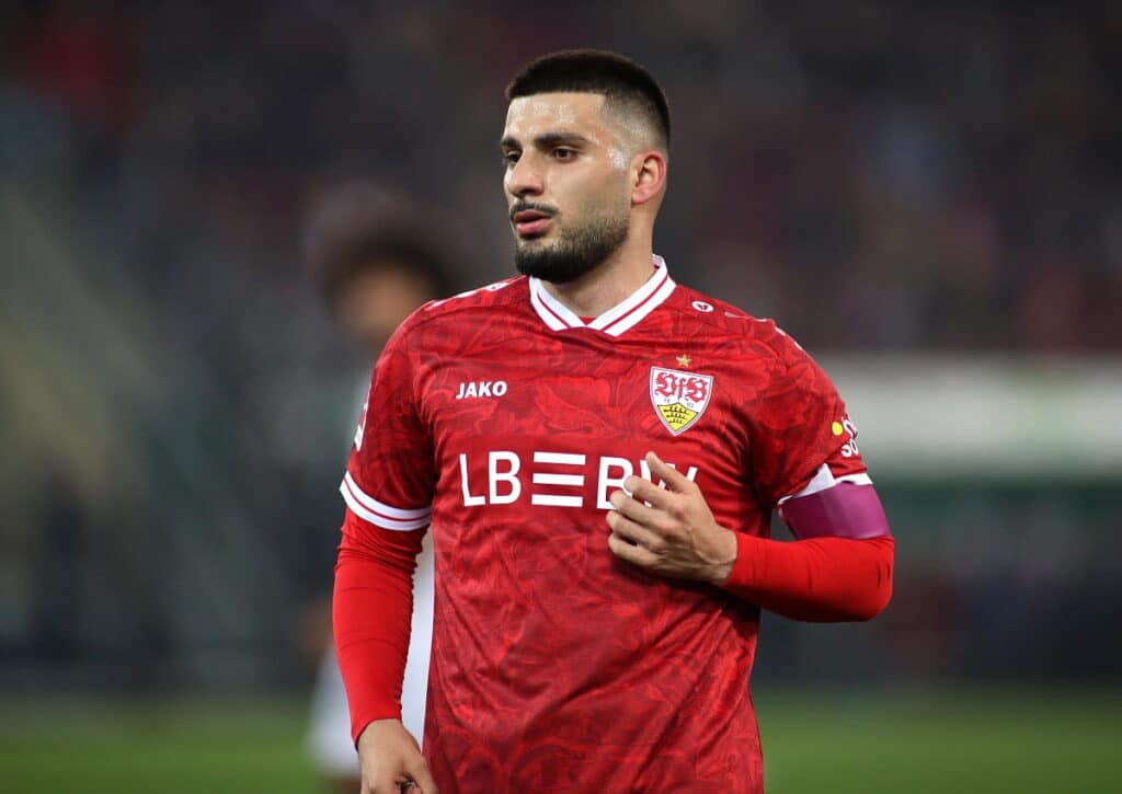 Baut VfB Stuttgart (im Bild: Deniz Undav) die jüngste Serie gegen Dortmund weiter aus? (© dpa picture alliance / Alamy Stock Photo) VfB Stuttgart Dortmund Tipp