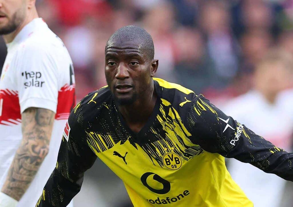Unterliegt Dortmund (im Bild: Guirassy) im Match gegen Leverkusen? (© dpa picture alliance archive / Alamy Stock Photo) Dortmund Leverkusen Tipp
