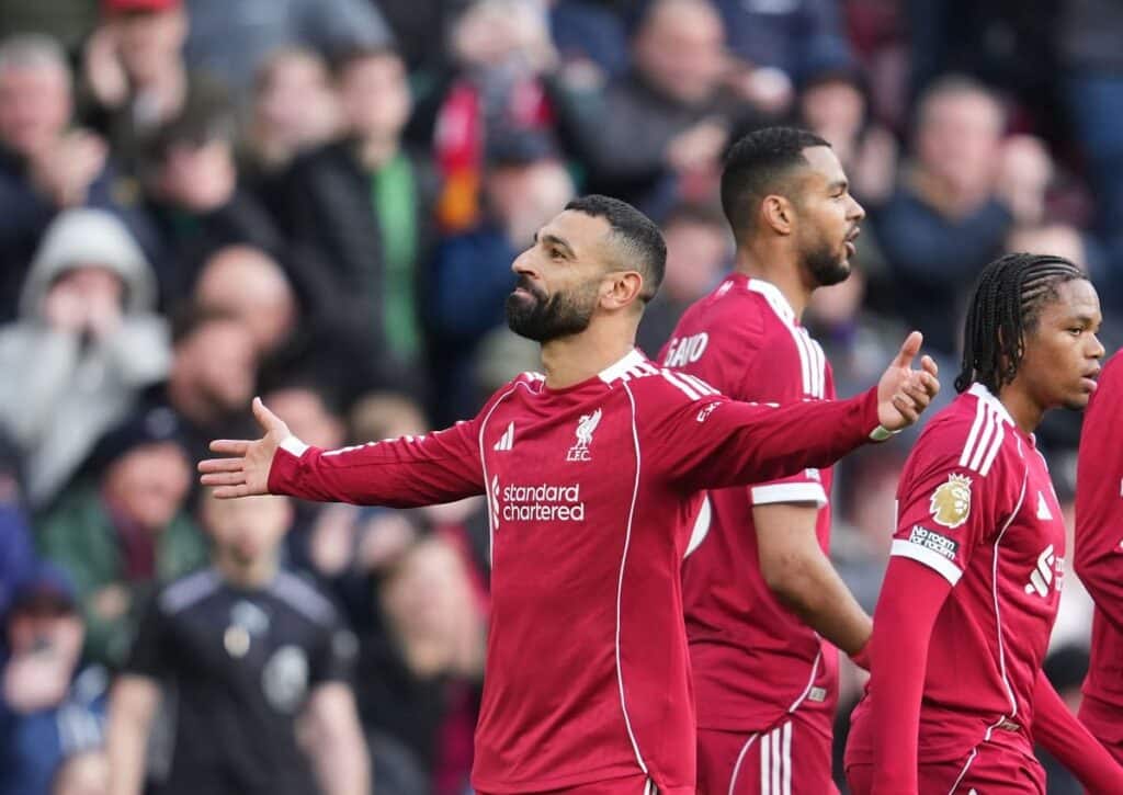 Sorgt der Liverpool FC (im Bild: Mohamed Salah) im Rückspiel vom CL-Viertelfinale gegen PSG für eine dicke Überraschung? (© Associated Press / Alamy Stock Photo) Champions League Außenseiter Tipps, Quoten und Prognosen - Viertelfinale Rückspiele