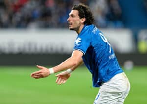 Wahrt Darmstadt (im Bild: Fraser Hornby) die Chance auf den Aufstieg in die Bundesliga? (© dpa picture alliance / Alamy Live News) Fürth vs. Darmstadt Tipp