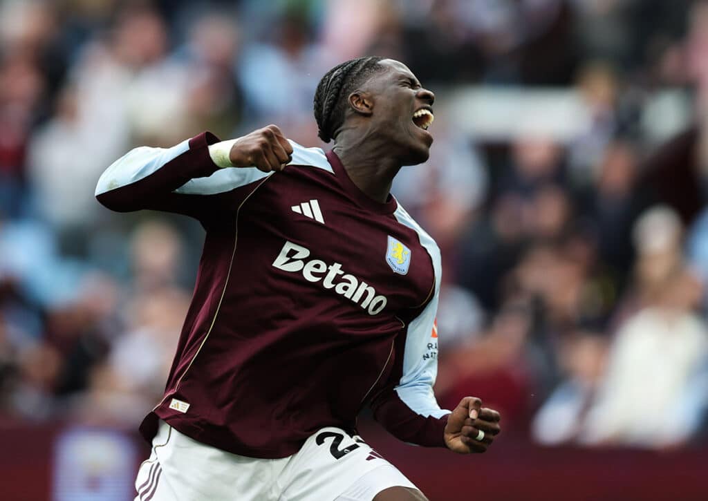 Bleibt Aston Villa (im Bild: Amadou Onana) auch weiterhin einer der Angstgegner des FC Fulham? (© Sportimage Ltd / Alamy Live News) Fulham vs. Aston Villa Tipp
