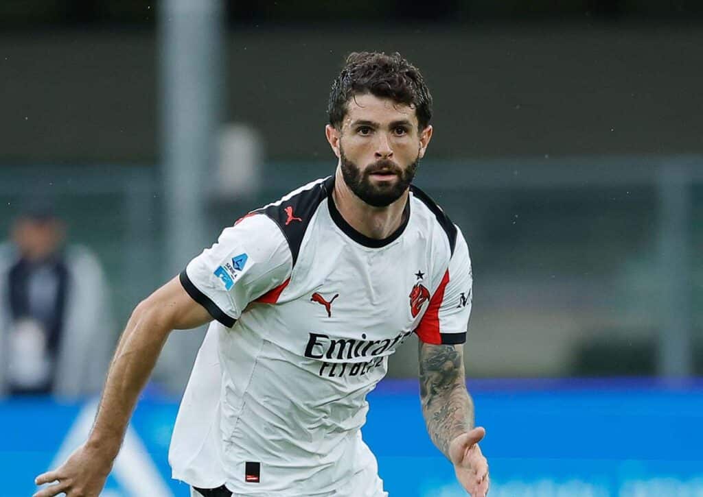 Muss sich die AC Milan (im Bild: Pulisic) gegen Juventus geschlagen geben? (© SOPA Images Limited / Alamy Stock Photo) AC Milan Juventus Tipp