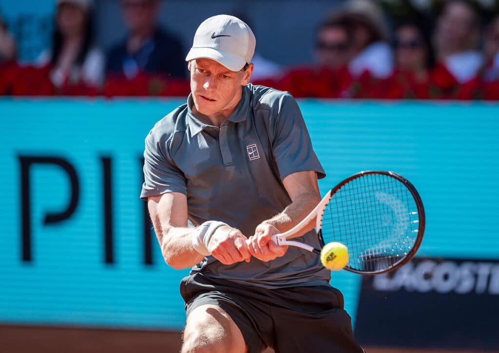 Bleibt Jannik Sinner (im Bild) bei Masters-Turnieren auf der Siegerstraße oder patzt er gegen Cameron Norrie? (© ZUMA Press, Inc. / Alamy Live News) Jannik Sinner vs. Cameron Norrie Tipp