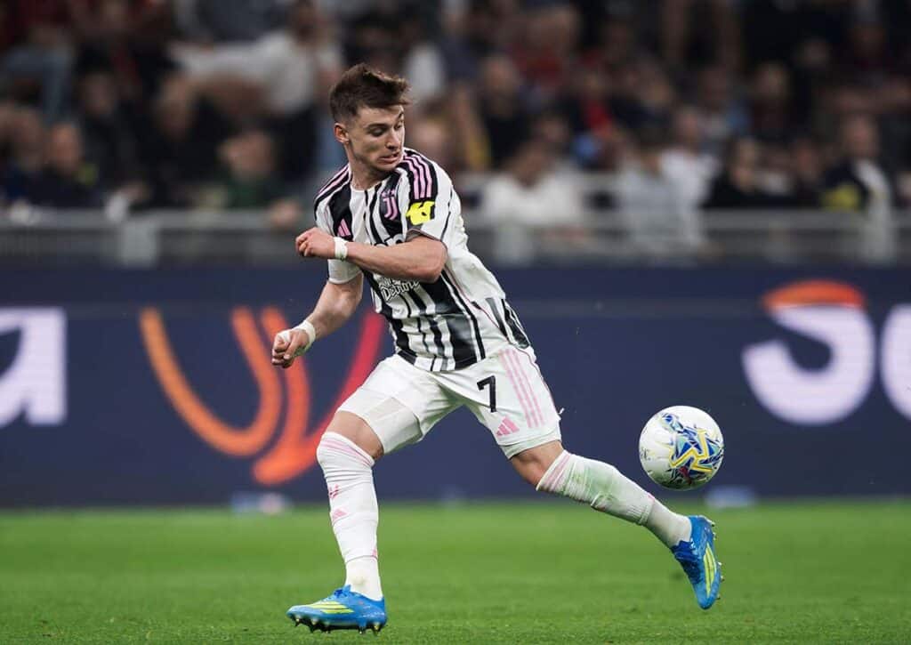 Ist Hellas Verona gegen Juventus (im Bild: Conceicao) chancenlos? (© Nicolò Campo / Alamy Stock Photo) Juventus Hellas Verona Tipp