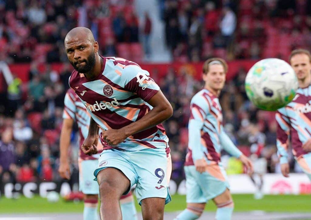 Lässt sich Brentford (im Bild: Thiago) von West Ham bezwingen? (© Action Plus Sports Images / Alamy Stock Photo) Brentford West Ham Tipp