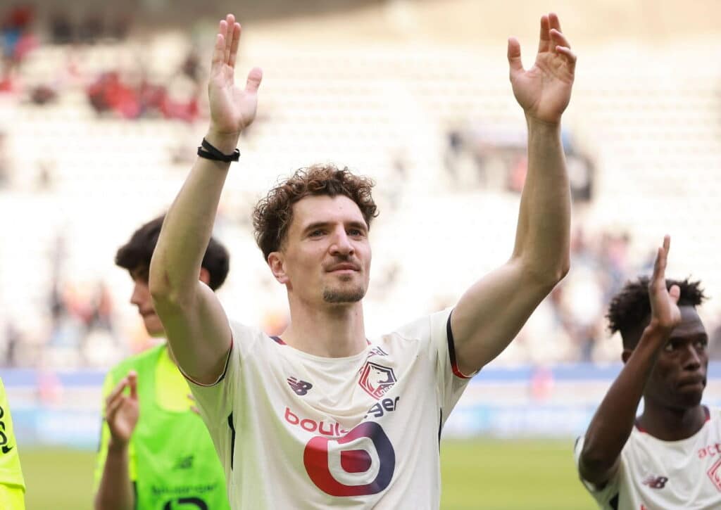 Wahrt Lille (im Bild: Thomas Meunier) mit einem Auswärtssieg in Monaco die Chancen auf die Champions League? (© DPPI Media/Alamy Live News) Monaco Lille Tipp