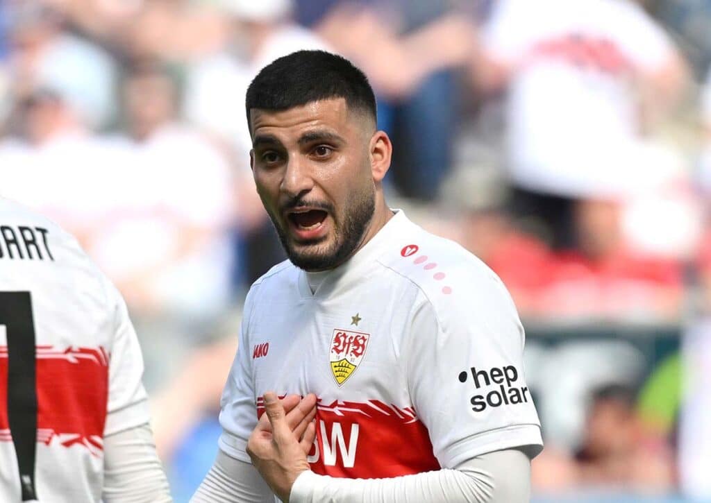 Reicht es für Leverkusen gegen den VfB Stuttgart (im Bild: Undav) auch mit Torerfolg nicht zum Sieg? (© Eibner-Pressefoto / Alamy Stock Photo) VfB Stuttgart Leverkusen Tipp