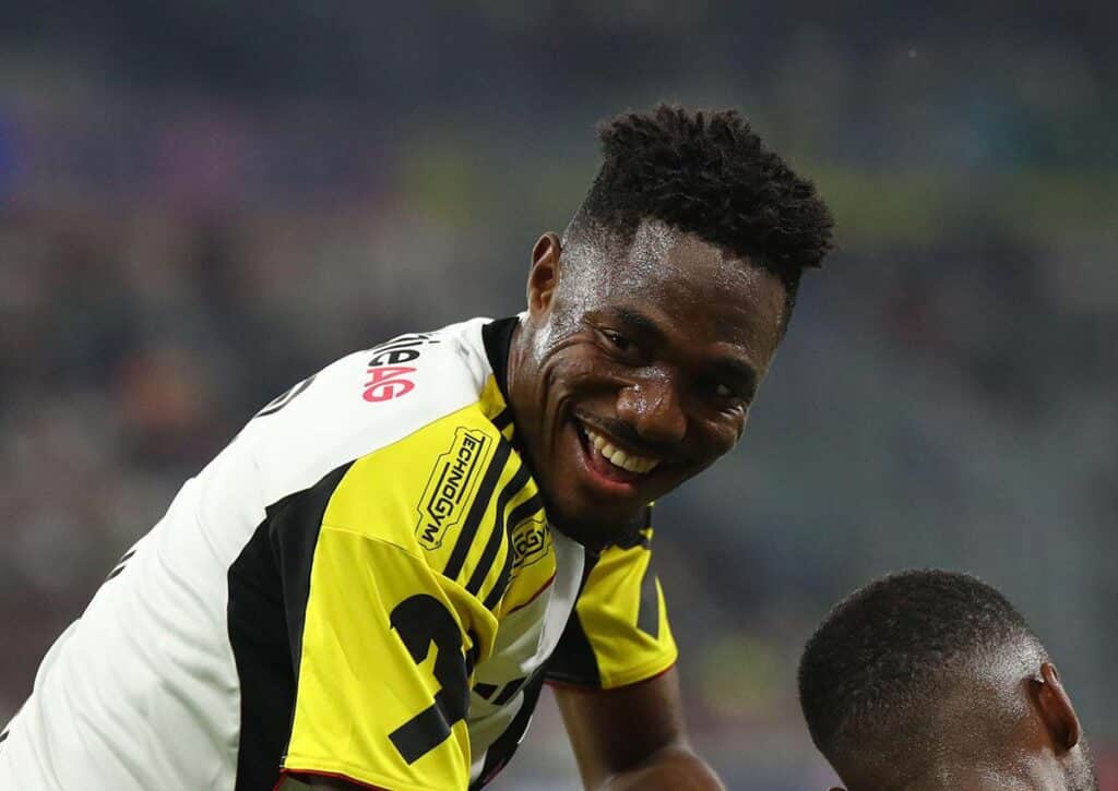 Sorgt der LASK (im Bild: Usor) in der Bundesliga Österreich am 31. Spieltag für viele Tore? (© APA-PictureDesk / Alamy Stock Photo) Bundesliga Österreich 31. Spieltag Wett-Tipps
