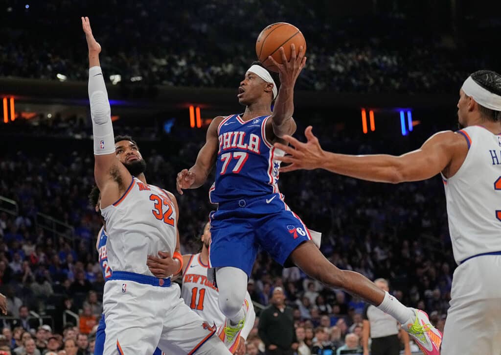 Philadelphia 76ers vs. New York Knicks Tipp