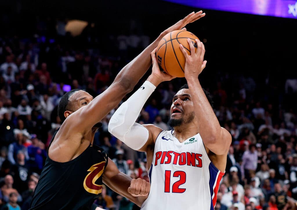 Bleiben die Detroit Pistons (im Bild: Tobias Harris) gegen die Cleveland Cavaliers auf der Erfolgswelle? (© Associated Press / Alamy Stock Photo) Detroit Pistons vs. Cleveland Cavaliers Tipp