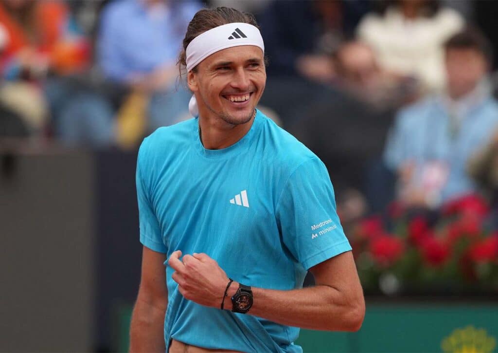 Fährt Alexander Zverev (im Bild) gegen Luciano Darderi den Favoritensieg ein? (© Insidefoto / Alamy Stock Photo) Luciano Darderi Alexander Zverev Tipp