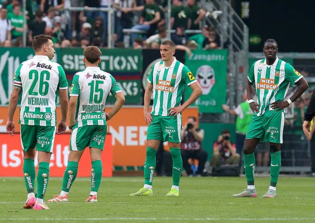 Schafft der SK Rapid gegen Ried doch noch den Einzug in die Conference League? (© APA-PictureDesk/Alamy Live News) SK Rapid Ried Tipp