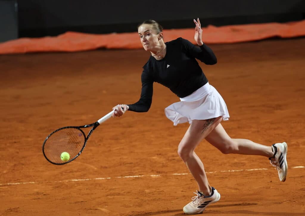 Holt sich Elina Svitolina (im Bild) in Rom gegen Coco Gauff den Titel? (© Li Jing/Xinhua/Alamy Live News) Coco Gauff Elina Svitolina Tipp