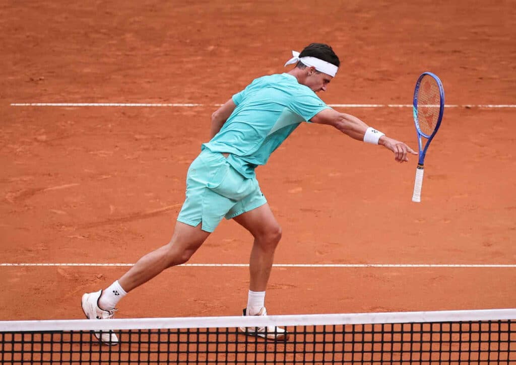 Kann Daniel Altmaier am 25. Mai bei den French Open überraschen? (© dpa picture alliance / Alamy Live News) Kann Daniel Altmaier am 25. Mai bei den French Open überraschen?