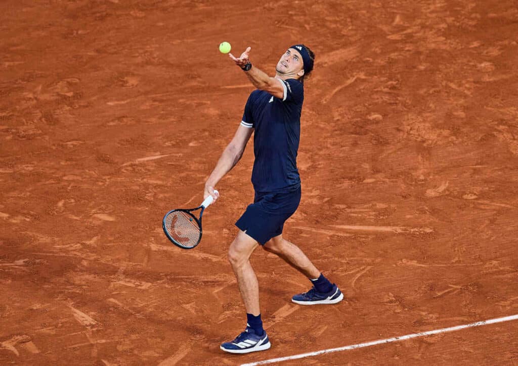 Wie viele Sätze benötigt Alexander Zverev im Achtelfinale gegen Jesper de Jong?