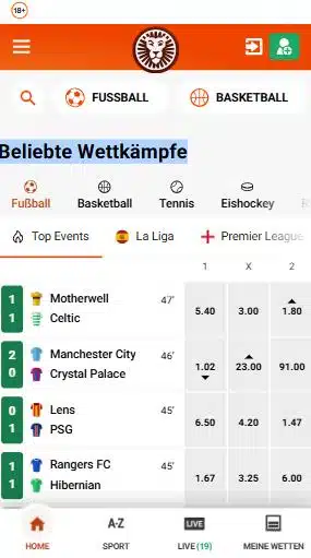 LeoVegas Mobile-Wetten LeoVegas Mobile-Wetten