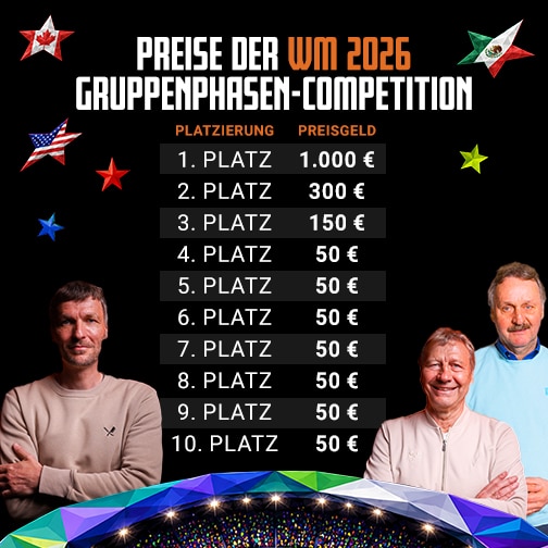 WM 2026 Tippspiel Cash Preise