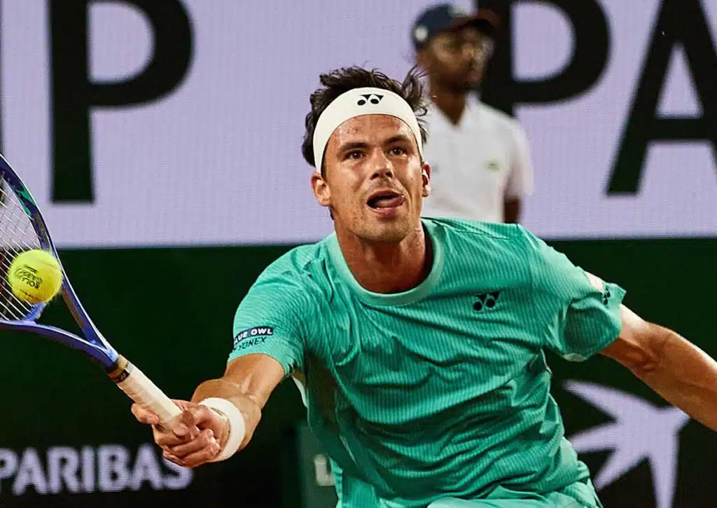 Kann Altmaier (im Bild) seinem Kontrahenten Tiafoe etwas entgegensetzen? (© ZUMA Press, Inc. / Alamy Stock Photo) Daniel Altmaier Frances Tiafoe Tipp