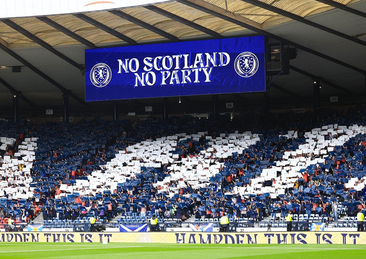 Schottland Fans / Paul Lambert Interview