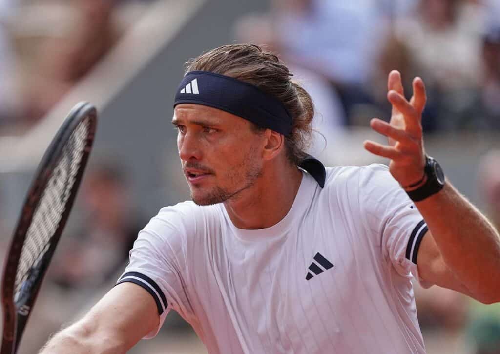 Bewältigt Zverev (im Bild) bei den French Open heute seine Aufgabe? (© Associated Press / Alamy Stock Photo) French Open Tipps heute 02.06.2026