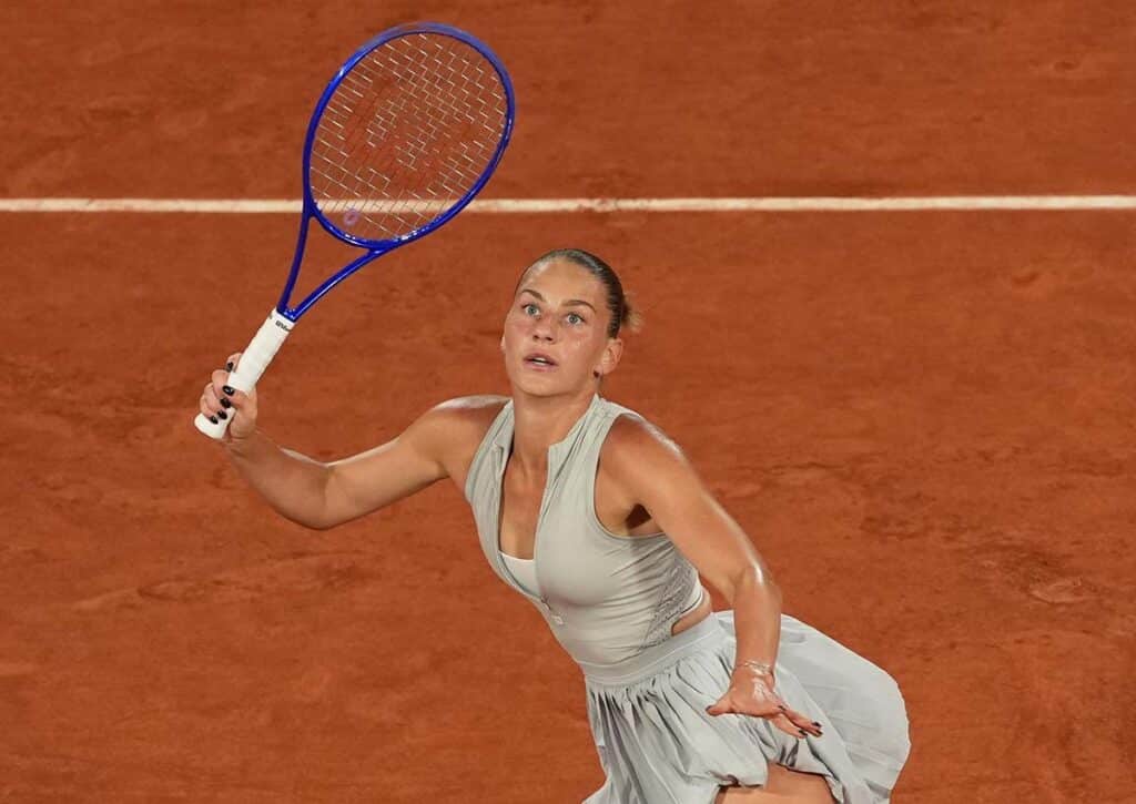 Gewinnt Kostyuk (im Bild) gegen Andreeva auch das dritte Match? (© Associated Press / Alamy Stock Photo) Marta Kostyuk Mirra Andreeva Tipp