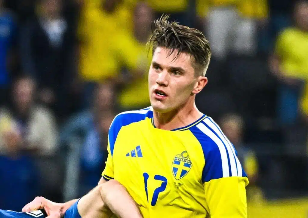 Hängt für Schweden gegen Tunesien wieder viel von Gyökeres (im Bild) ab? (© TT News Agency / Alamy Stock Photo) Schweden Tunesien Tipp