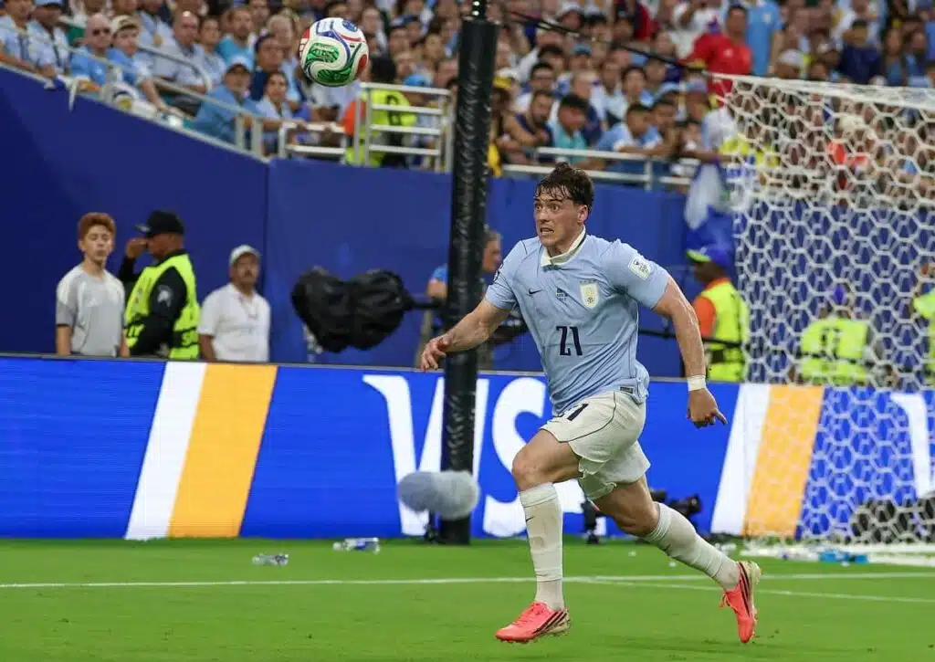 Macht Uruguay (im Bild: Federico Viñas) es gegen Kap Verde besser als Europameister Spanien? (© Associated Press / Alamy Stock Photo) Uruguay Kap Verde Tipp