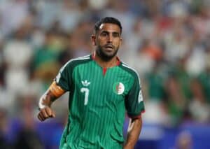 Zeigt Algerien (im Bild: Mahrez) gegen Jordanien ein anderes Gesicht? (© DeFodi GmbH & Co. KG / Alamy Stock Photo) Jordanien Algerien Tipp