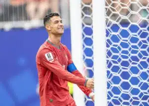 Kommt CR7 (im Bild) in der Portugal gegen Usbekistan Prognose zu seinem erhofften WM-Tor? (© SOPA Images Limited / Alamy Stock Photo) Portugal Usbekistan Tipp