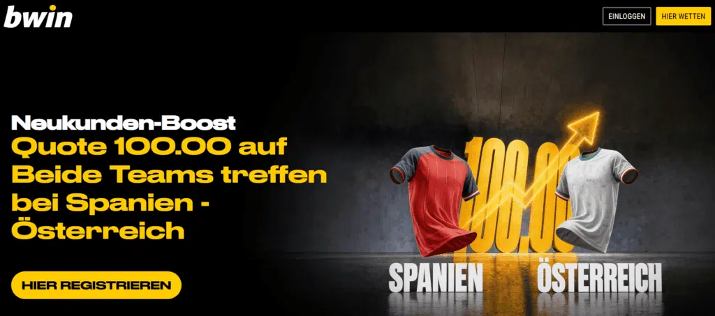Spanien - Österreich Quoten Boost