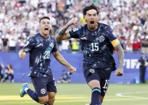 Trotz Sieg gegen Deutschland: WM Tipps heute am 04.07.2026 darauf, dass Paraguay auch Frankreich gefährlich werden kann, sind wenig erfolgsversprechend... (© Independent Photo Agency / Alamy Stock Photo) WM Tipps heute 04.07.2026