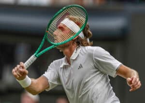 Kann Stefanos Tsitsipas nach seinem Turniersieg in Gstaad auch in Washington überzeugen? (© Action Plus Sports Images / Alamy Stock Photo) Alex de Minaur vs. Stefanos Tsitsipas Tipp