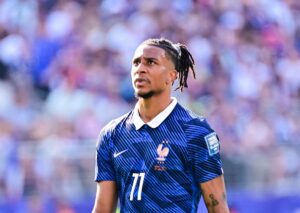 Sind im WM-Achtelfinale Over-Wetten auf die torgefährlichen Franzosen (im Bild: Michael Olise) stimmig? (© Latin Sport Images / Alamy Stock Photo) WM Torwetten – Die besten Over/Under Tipps für das Achtelfinale