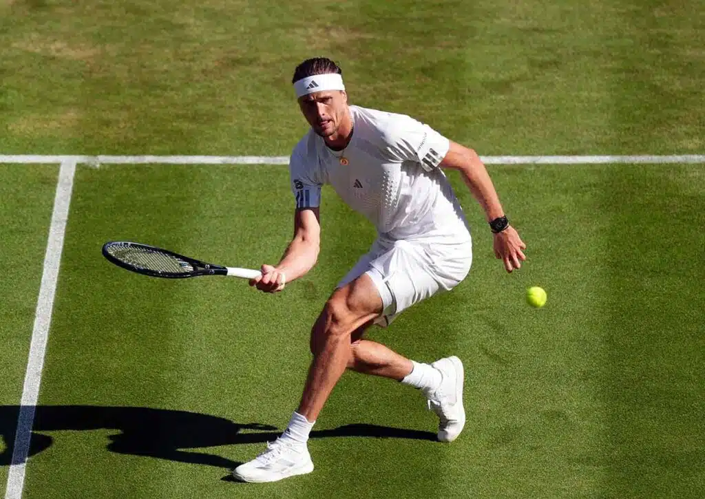 Macht Giron es dem Favoriten Zverev (im Bild) schwerer als erwartet? (© PA Images / Alamy Stock Photo) Giron Zverev Tipp