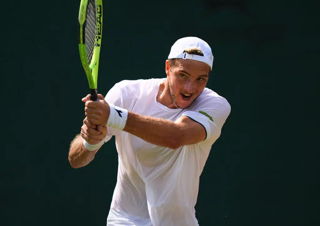 Bei den Wimbledon Tipps heute will Struff (im Bild) dem Titelverteidiger einen Satz abnehmen! (© PA Images / Alamy Stock Photo) Wimbledon Tipps heute 07.07.2026