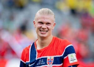 Findet das Haaland-Spektakel beim WM-Viertelfinale zwischen Norwegen und England ein Ende? (© Moritz Müller / Alamy Stock Photo) Norwegen England Tipp